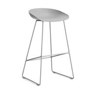 About a Stool AAS 38 / AAS38 Bar Stool High CONCRETE GREY / STEEL Hay SINGLE PIECES