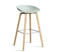 About a Stool AAS32 / AAS 32 Bar stool High Hay water-based lacquer - Dusty mint - HAY AAS32 HIGH LACK MINT