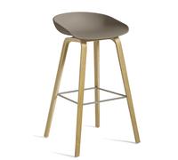 About a Stool AAS32 / AAS 32 Bar stool High Hay water-based lacquer - khaki - HAY AA006 D153 AA51