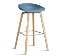About a Stool AAS32 / AAS 32 Bar stool High Preferred combinations Hay - HAY AAS32 HIGH LACK AZUR BL