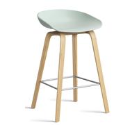 About a Stool AAS32 / AAS 32 Bar stool Low Hay Dusty mint - water-based lacquer - HAY AAS32 LOW LACK MINT