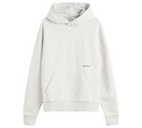 about:blank Men's Box Logo Hoodie Grey Marl/Epsom Green