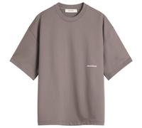 about:blank Men's Box Logo T-Shirt Charcoal/Pink