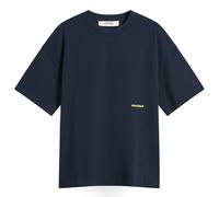 about:blank Men's Box Logo T-Shirt Navy/Yellow
