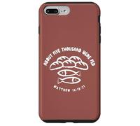 About Five Thousand Were Fed - Matthew 14:18-21 Christian Case for iPhone 7 Plus/8 Plus