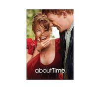 About Time Movie Poster Canvas Poster Bedroom Decor Sports Landscape Office Room Decor Gift Unframe-style 08x12inch(20x30cm)