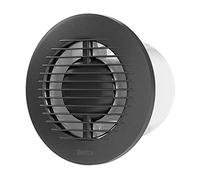 ABOUT VENT Ø 100mm / 4 inch Bathroom Extractor Fan - Anthracite Ventilator for Kitchen, Toilet, WC