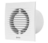 ABOUT VENT Ø 100mm / 4 inch Bathroom Extractor Fan - White Ventilator for Kitchen, Toilet, WC