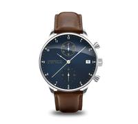 About Vintage 1815 Chronograph Mens Watch, Stainless Steel, Analog, Waterproof, Steel / Blue Turtle, Vintage