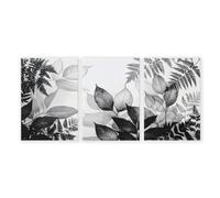 About Wall Art Bathroom Wall Prints | Set of 3 Botanical Wall art Prints - 16 x 22 inches / 40.65 cm x 56 cm - Polyester Canvas 260 gsm - Canvas wrapped