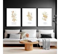 About Wall Art Bible quote wall art | set of 3 Christian wall art prints - 20 x 30 in / 50 x 76 cm - Canvas wrapped