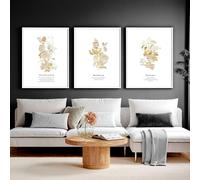 About Wall Art Bible quote wall art | set of 3 Christian wall art prints - 20 x 30 in / 50 x 76 cm - White Frame