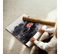 About Wall Art Calming Art | Set of 3 Asian Inspired Wall art Prints - 20 x 30 in / 50 x 76 cm - Matte museum Quality Art Paper 290 gsm - Unframed