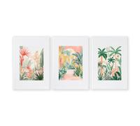 About Wall Art Large Canvas Wall Art For Living Room | Set of 3 Beach Decor Wall art Prints - 20 x 30 in / 50 x 76 cm - Polyester Canvas 260 gsm - Canvas wrapped