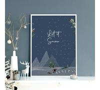 About Wall Art Scandinavian christmas decor wall art print - 20 x 30 in / 50 x 76 cm - Unframed