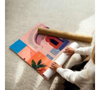 About Wall Art Wall Art For Living Room Framed | Set of 3 Moroccan Inspired Wall art Prints - 20 x 30 in / 50 x 76 cm - Satin Photo paper 280 gsm - Unframed