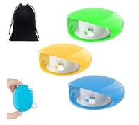 Aboutabsent Automatic Cord Reel, Automatic Cord Reel for Phone Cords, Retractable Magnetic Cord Organizer, for USB, Headphone, Data Cables (3pcs A)