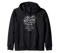 Above All Keep Loving One Another Bible Verse Faith God Pray Zip Hoodie