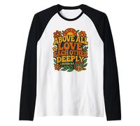 Above All Love Each Other Deeply God Christian Bible Vintage Raglan Baseball Tee