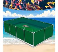 Above Ground Aquarium Pool 0.8m - Heavy-Duty Fish & Shrimp Farming Tank Hydroponic Planter Water Storage Solution for Aquatic Gardens Premium Quality Craftsmanship