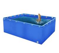 Above Ground Canvas Fish Pond, Garden Irrigation Water Storage Tank With Drain Valve