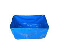 Above Ground Fish Pond, PVC Canvas Pool for Outdoor Aquarium, Flexible Container Pool for Koi, Farming, and Storage - Ideal for Gardens and Backyard