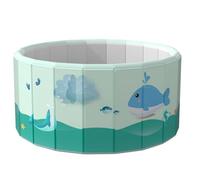Above-Ground Foldable Non-Inflatable Swimming Pool - Interactive Portable PVC Pool - Foldable Pool for Adults, Pets, Garden, Patio, Outdoor, Summer, for Adults, Pets, Garden, Outdoor
