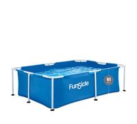 Above Ground Pool, 2.1 x 1.5 x 0.61 m Funsicle 7ft Rectangular Activity Lap Pool