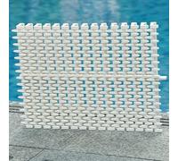 Above Ground Pool Drain Grating Cover - 5pcs Outlet Grate for Swimming Pool, Balcony Walkway, Shower Drainage (25x100CM) - Prevent Clogs & Ensure Safety