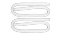 Above Ground Pool Hose, 2-Pack 1.25 Inch x 117 In Replacement for Krystal Clear 607 637, Flexible Spiral Design for 330-1000 GPH Filters