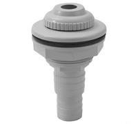 Above Ground Pool Inlet Nozzle Assembly Complete Return Jet Fitting with Strainer Grid Hose Connector 1.25 Inch