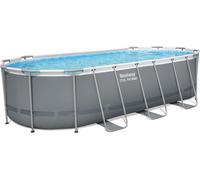 Above Ground Pool Set Bestway Steel Pro MAX Oval Pool 5.49m x 2.74m x 1.22m