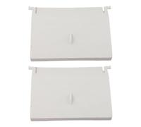 Above Ground Pool Skimmer Flap, White ABS Replacement Lid with Handle for Efficient Debris Collection and Easy Cleaning