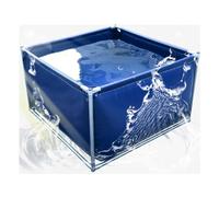 Above Ground Pool Water Tank - Extra Thick Canvas Fish Pond with Folding Bracket Design for Durable Outdoor Storage Solution