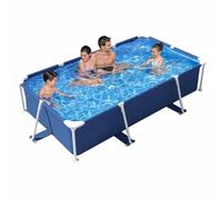 Above Ground Rectangular Steel Swimming Pool 120-400cm | Kid-Friendly Garden Pool with Cactus Design | Summer Fun for Family | 259x170x61cm