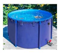 Above Ground Round Pool - Thick Frame, Easy to Install, Large Foldable Design for Backyard Garden Outdoor Use