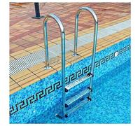 Above Ground Swimming Pool Ladder Inground Handrails,Load Up to 250kg,with Quick Installation Base,Suitable for Indoor Outdoor Water Park