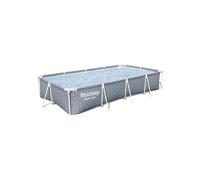 Above Ground Tubular Pool BESTWAY - Steel Pro - 366 x 201 x 66 cm - Rectangular - graphic design