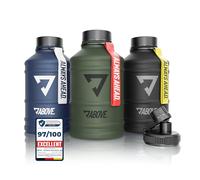 ABOVE. Stainless Steel Water Bottle 1.3L / 2.2L - BPA-Free, Leak-Proof & Durable - 2 Lids Included, Large 2L Metal Jug for Fitness, Sports & Outdoor - with Premium Gift Box (1.3L blue)