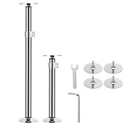 Above Suspicion BMF Permanent Sink Repair Solution Suspiria 30x10x10cm Adjustable Rust-Proof Undermount Support Bracket for Kitchen Bathroom Double Bowl (2 Pack)