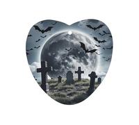 Above The Cemetery Car Air Freshener Hanging, Long Lasting Scented Car Aromatherapy Tablets, Love form Fragrance Scented Cards for Vehicles, Bedroom, Wardrobe Black-style