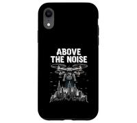 Above The Noise Drone Flying Pilot Cityscape Vision Case for iPhone XR