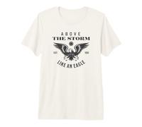 Above The Storm Like an Eagle Premium T-Shirt