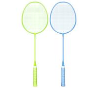 AboveGenius Badminton Rackets Set, 2/4 Color Lightweight Badminton Set Includ 2/4 PCS Rackets, 2/6 Birdies, Outdoor Backyard Games, Racquets for Family Beginner(2 Color 2 Rackets 2 Birdies)