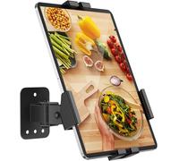 AboveTEK Tablet Wall Mount Holder - 360° Rotation iPad Wall Holder with Anti-Theft Lock System, for iPad Pro/Air/Mini, Galaxy Tab, All 7.9"-11" Tablets - Wall Mount Tablet Stand for Home & Office