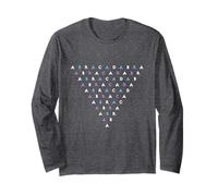 Abracadabra Magical Sigil Occult Vortex Triangle Long Sleeve T-Shirt