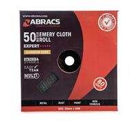 Tool Connection Connect 32147 Abracs Emery Roll 25mm x 50m x P80 1pc,Blue