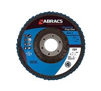 Abracs ABFZ125B080 Pro Zirconium Flap Disc, 125mm x 22mm x 80g, Pack of 1