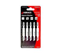 Abracs ABT118B Jigsaw Blade Metal - 1.9-2.3mm Teeth Spacing - Wavy Set Teeth For Fine And Straight Cutting