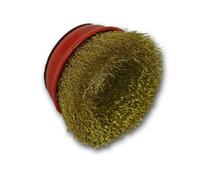 Abracs ABWB07514C Wire Brush Crimp Cup - 75mm Diameter x M14-0.3 Wire Gauge - Maximum RPM of 12,500 - Packed and Sold Individually